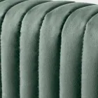 Tweepersoonsbed 160x190 met Multi-Stripe Smalle Band Quilting - Meduse Viadurini