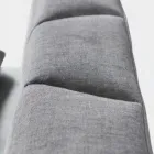 Tweepersoonsbed 160x190 met quiltwerk van kruiscurven - Zonnebloem Viadurini