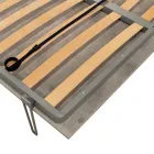 Verticaal opklapbaar tweepersoonsbed in verschillende afwerkingen - Magicompare Viadurini