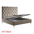 Tweepersoonsbed met opbergdoos en onderstel 160x190 Made in Italy - Sallie