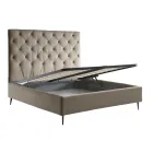 Tweepersoonsbed met opbergdoos en onderstel 160x190 Made in Italy - Sallie Viadurini
