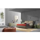 Tweepersoonsbed met opbergruimte, modern design, Kate by Bolzan Viadurini