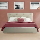 Tweepersoonsbed met moderne designcontainer Made in Italy – Gaven Viadurini