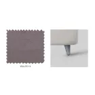 Tweepersoonsbed met optionele opbergruimte en poten Made in Italy - Birba Viadurini