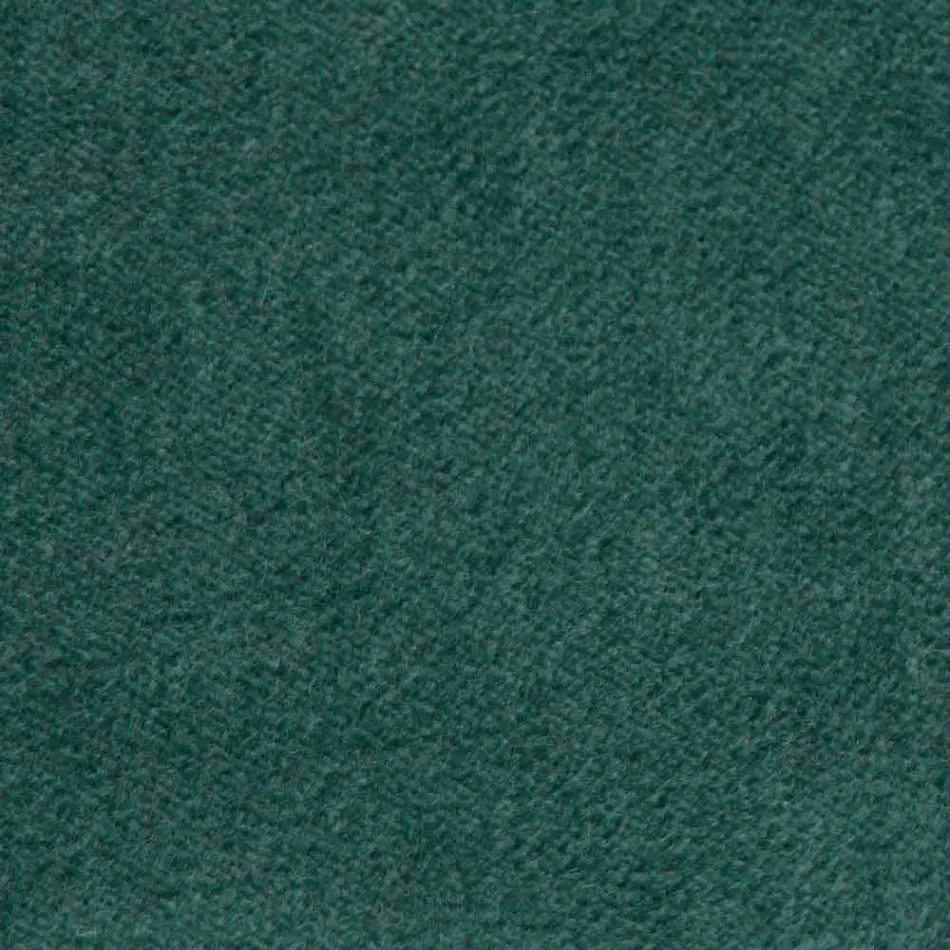 Tweepersoonsbed met een container bedekt met Selene Bolzan-stof Viadurini