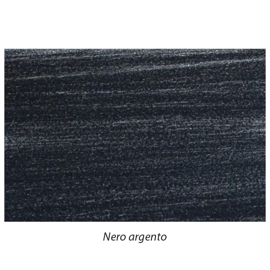 Tweepersoonsbed met gestoffeerd bedframe in stof Made in Italy - Rolly Viadurini