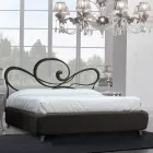 Tweepersoonsbed met gewatteerd bedframe Made in Italy - Shadow Viadurini