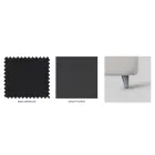 Tweepersoonsbed met gewatteerd bedframe Made in Italy - Shadow Viadurini