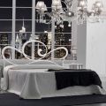 Tweepersoonsbed met ijzeren bedframe Made in Italy - Shadow