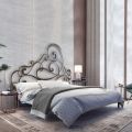 Tweepersoonsbed met ijzeren bedframe Made in Italy - Pongo