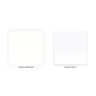 Tweepersoonsbed met bijpassend voeteneinde, matras en 2 nachtkastjes - Nebbia Viadurini