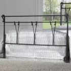 Tweepersoonsbed met voeteinde in verschillende afwerkingen Made in Italy - Finish Viadurini