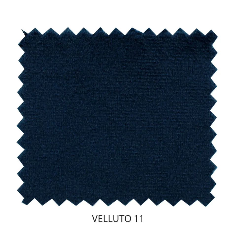 Tweepersoonsbed met ijzeren hoofdeinde, 2 nachtkastjes en matras - Design Viadurini