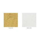 Klassiek tweepersoonsbed in ijzer en leer, gemaakt in Italië - King Viadurini