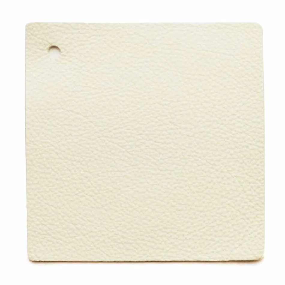 Design-tweepersoonsbed met met leer bekleed hoofdeinde Menardo Viadurini