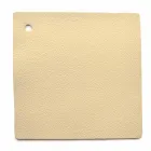 Design-tweepersoonsbed met met leer bekleed hoofdeinde Menardo Viadurini