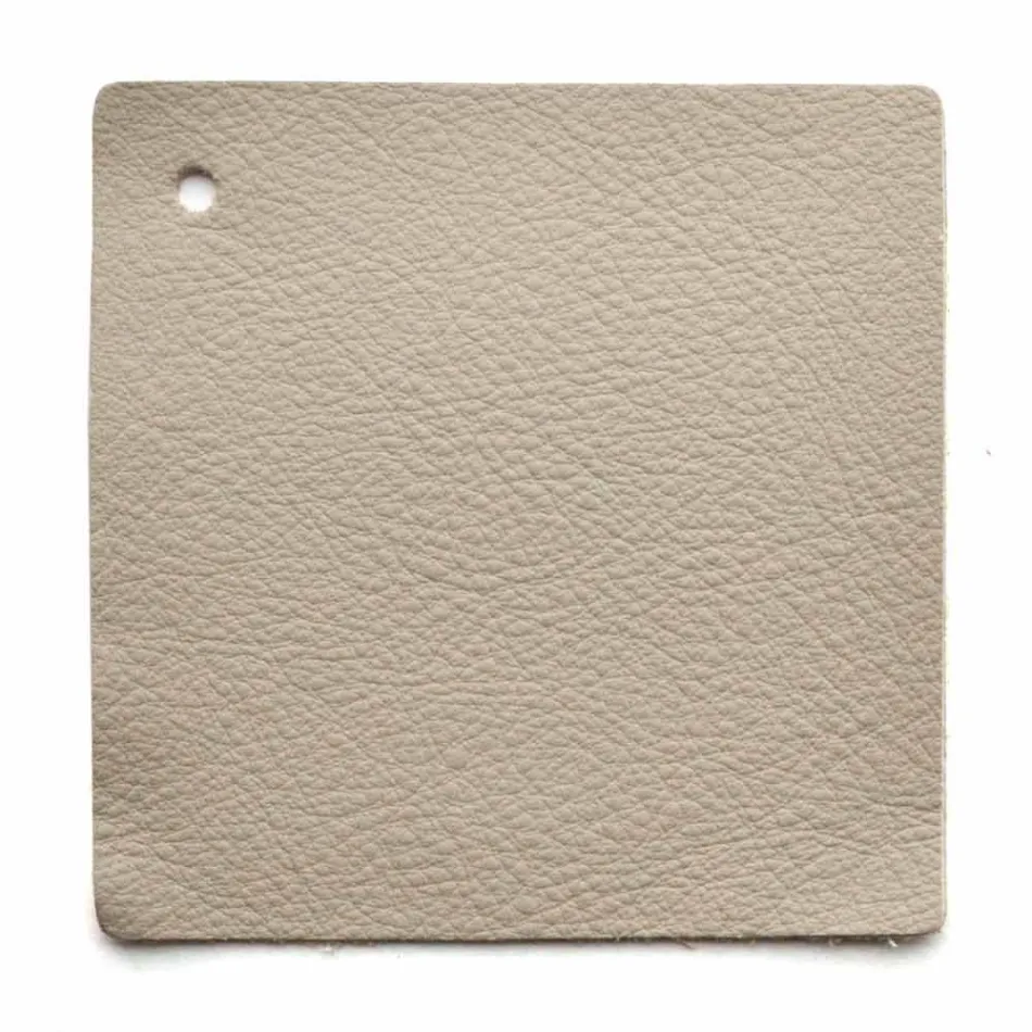 Design-tweepersoonsbed met gestoffeerd hoofdeinde Leilo, 160x200 cm Viadurini