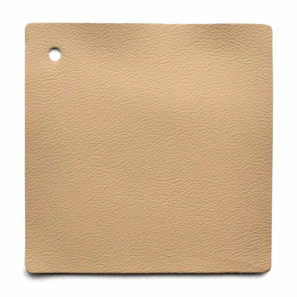 Design-tweepersoonsbed met gestoffeerd hoofdeinde Leilo, 160x200 cm Viadurini