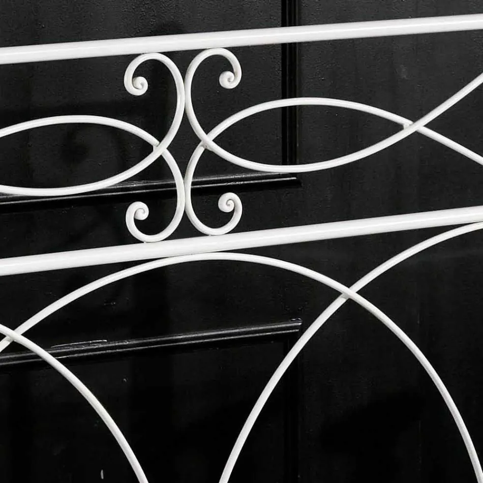 Double ontwerp gesmeed smeedijzeren kant Sydney Viadurini