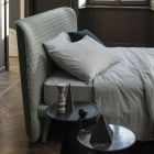 Tweepersoonsbed, zonder container, hedendaags design Corolle by Bolzan Viadurini