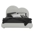 Luxe tweepersoonsbed met box en Swarovski Made in Italy – Klein hartje Viadurini