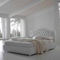 Tweepersoonsbed met container, klassiek ontwerp Capri by Bolzan