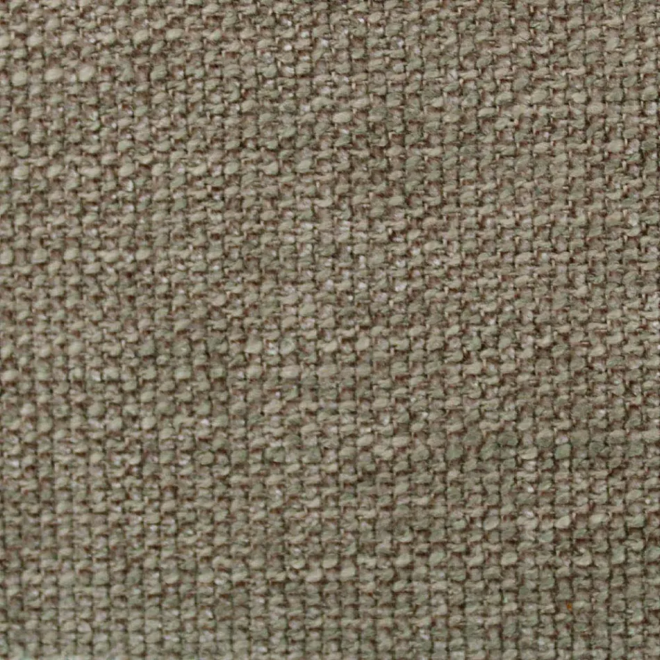 Gestoffeerd tweepersoonsbed met box van ecoleer of stof gemaakt in Italië - Nasello Viadurini