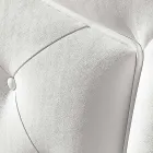 Dubbel bed bekleed met kunstleer met doos 160x190 / 200 cm Agly Viadurini