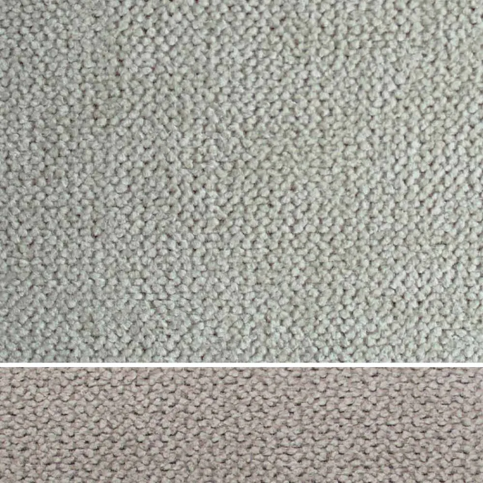 Tweepersoonsbed bekleed met stof of ecoleer Made in Italy - Elettro Viadurini