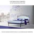 Tweepersoonsbed smeedijzer Amethyst Viadurini