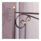 Tweepersoonsbed smeedijzer Auriga Viadurini