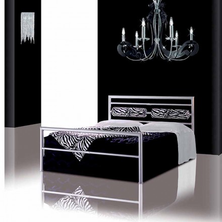 Tweepersoonsbed smeedijzer Dionysus Viadurini