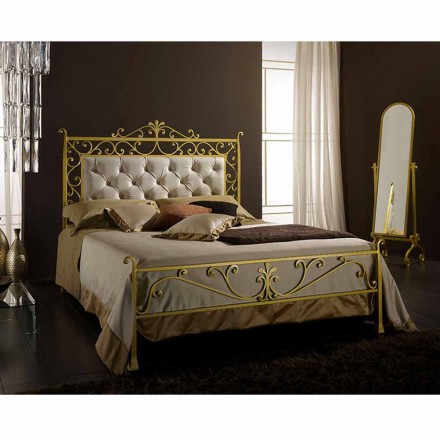 Tweepersoonsbed smeedijzer Giglio Viadurini