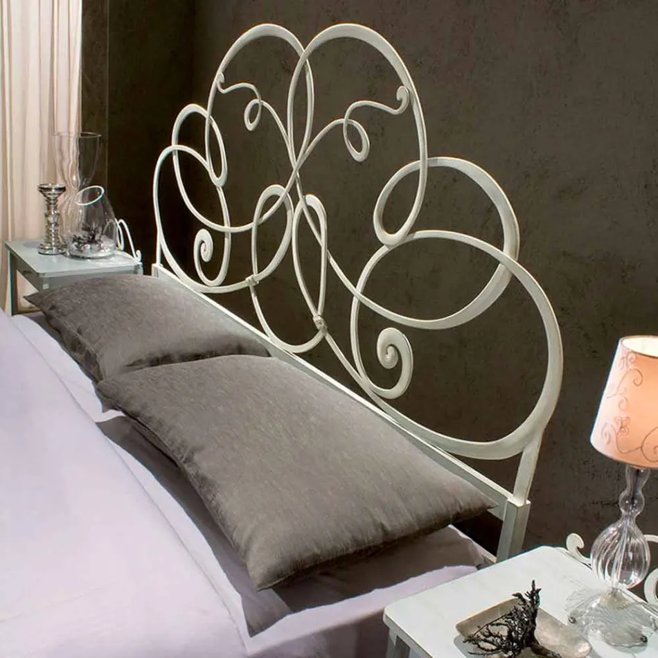 Tweepersoonsbed smeedijzer Granite Viadurini