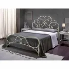 Tweepersoonsbed smeedijzer Granite Viadurini