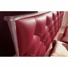 Tweepersoonsbed smeedijzer Hydra Capitonnè Viadurini