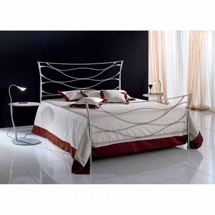 Tweepersoonsbed smeedijzer Hydra Viadurini