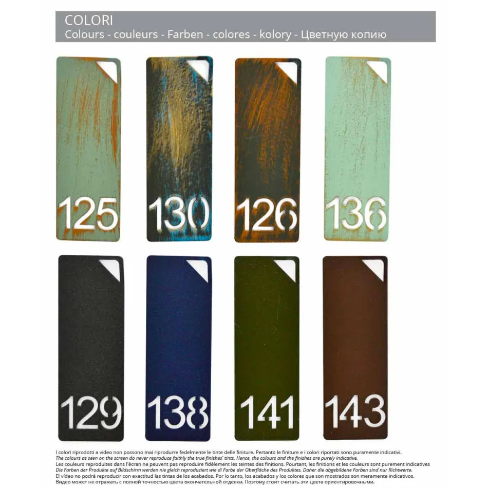 Tweepersoonsbed smeedijzer Perseus Viadurini