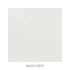 Tweepersoonsbed van ijzer en echt leer, 2 nachtkastjes en matras - Redenen Viadurini