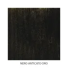 Tweepersoonsbed van ijzer en echt leer, 2 nachtkastjes en matras - Redenen Viadurini