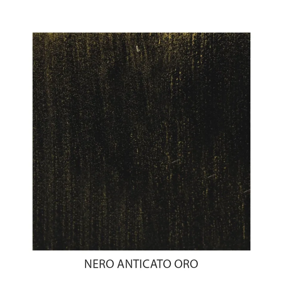 Tweepersoonsbed van ijzer en echt leer, 2 nachtkastjes en matras - Redenen Viadurini