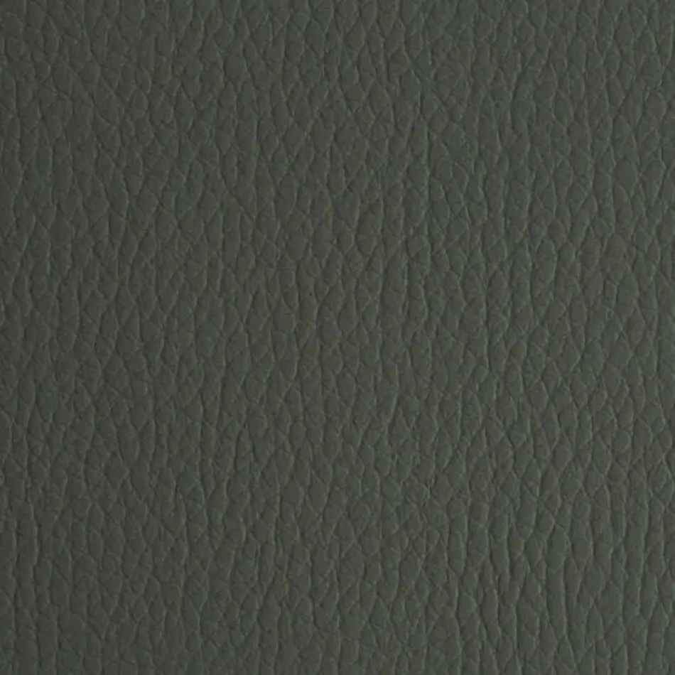 Tweepersoonsbed in kunstleer met houten poten Made in Italy - Perzio Viadurini