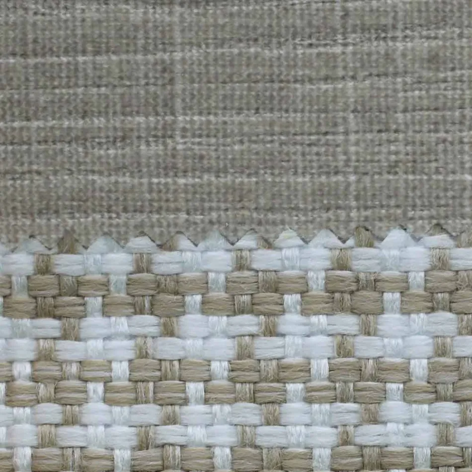 Tweepersoonsbed in stof met metalen poten Made in Italy - Glorio Viadurini