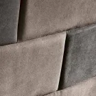 Hedendaagse bed met caisson 160x190 / 200 cm Gin Viadurini