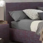 Modern tweepersoonsbed, met opbergruimte, Gaya New van Bolzan Viadurini