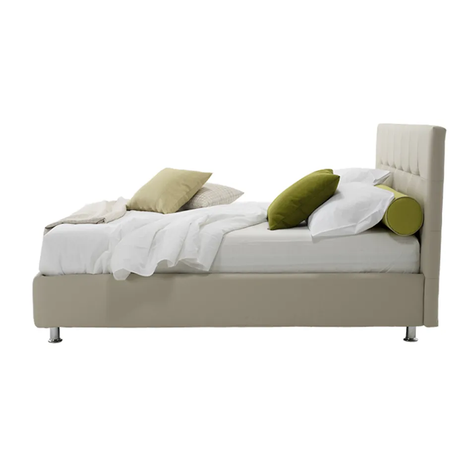 Luxe modern tweepersoonsbed met opbergdoos Made in Italy - Orfei Viadurini