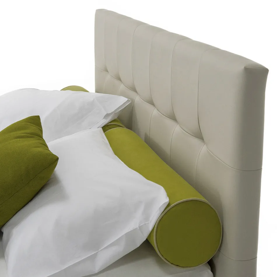 Luxe modern tweepersoonsbed met opbergdoos Made in Italy – Orfei Viadurini