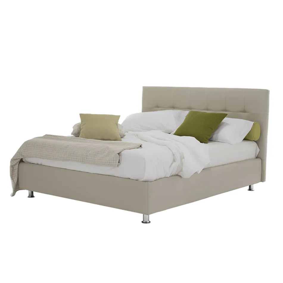 Luxe modern tweepersoonsbed met opbergdoos Made in Italy - Orfei Viadurini