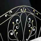 neoklassieke tweepersoonsbed gesmeed ijzeren hand vol Jessica Viadurini