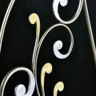 neoklassieke tweepersoonsbed gesmeed ijzeren hand vol Jessica Viadurini